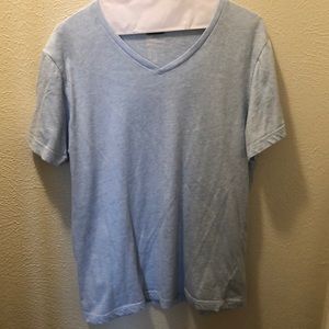 Organic blue shirt